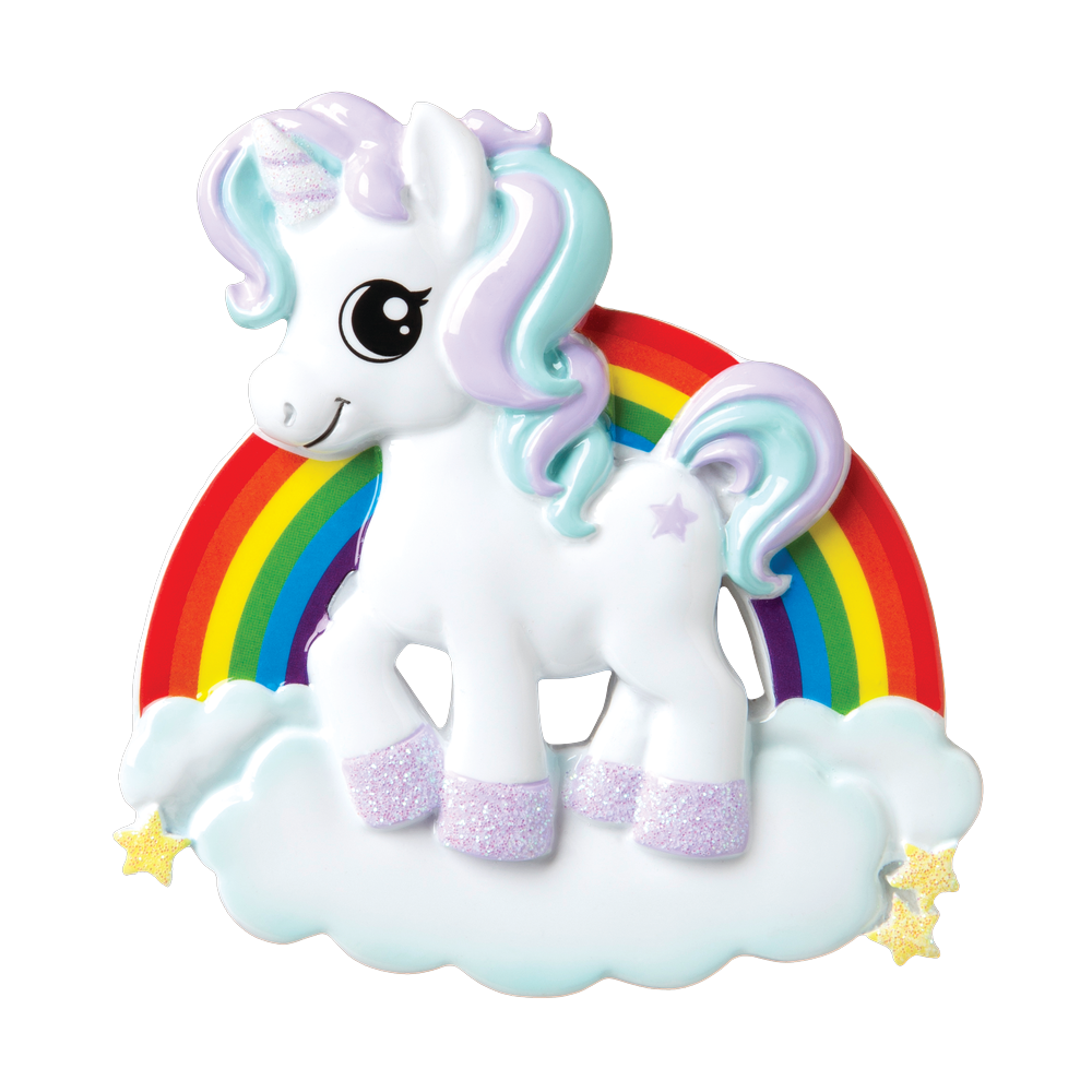 Unicorn Personalized Ornament