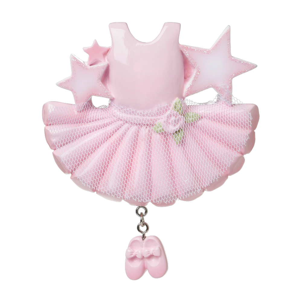 Ballerina Outfit Personalized Ornament
