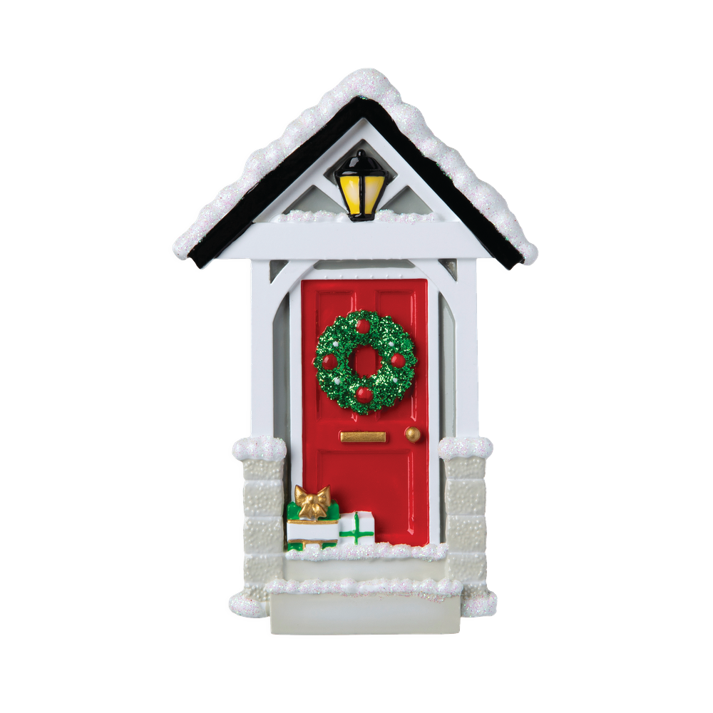 New Door Personalized Christmas Ornament