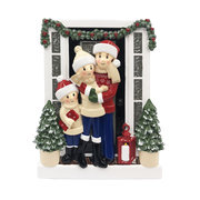 Farm House Family of 3 Personalized Ornament