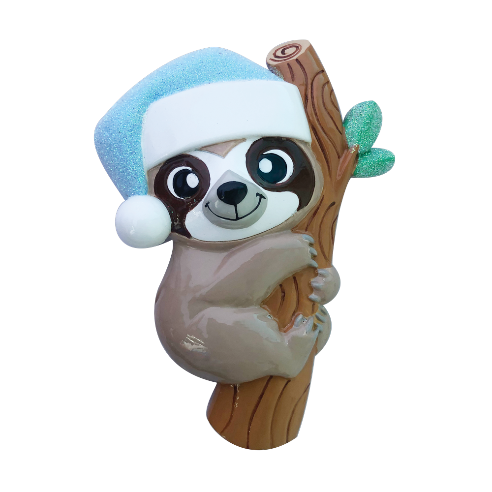 Baby Sloth Boy Personalized Christmas