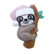 Baby Sloth Girl Personalized Christmas