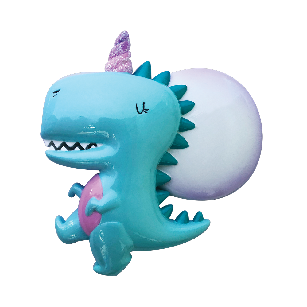 Dinocorn Personalized Ornament