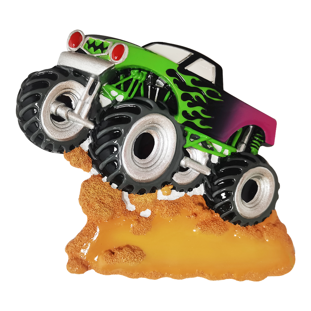 New Monster Truck Personalized Ornament