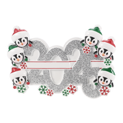 2025 Family of 6 Personalized Ornament