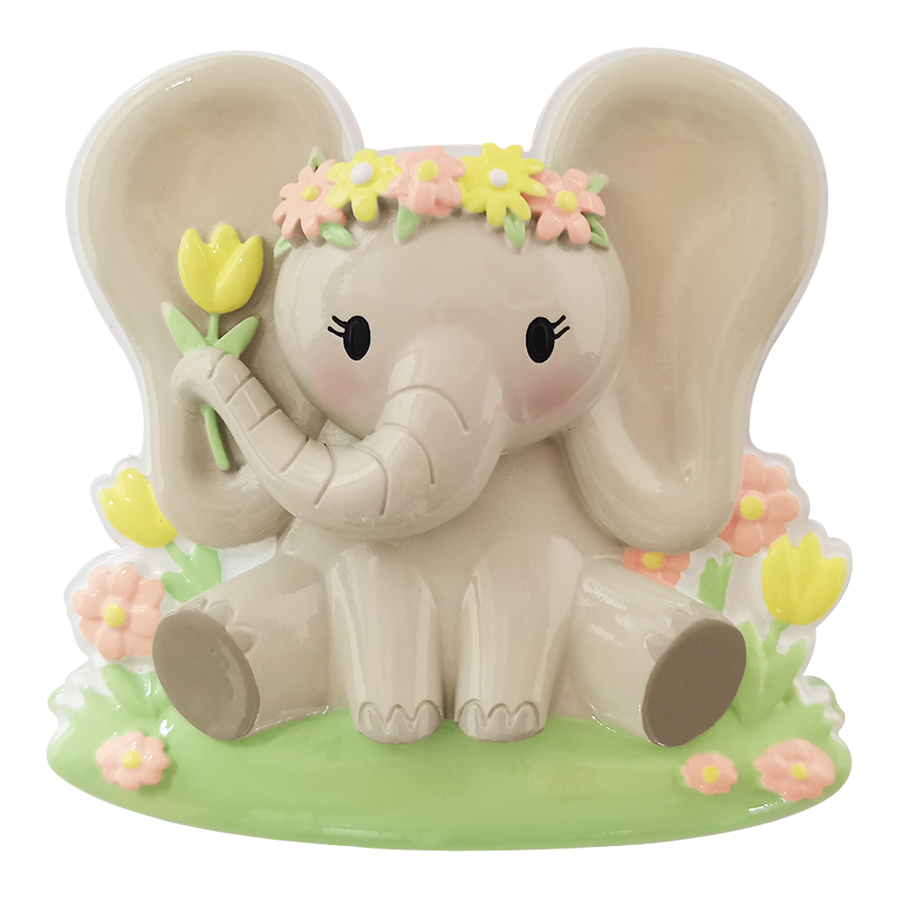 Elephant Cute Animal Girl Personalized