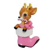 Nostalgic Baby Deer in Boot Girl