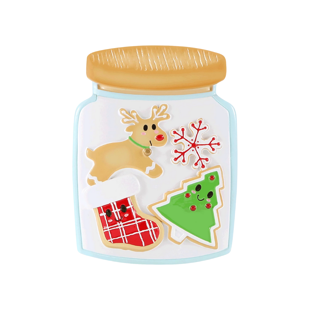 Cookie (Family of 3) Personalized Ornament