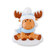 Moose Baby Boy Personalized Christmas