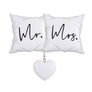 Mr. & Mrs. Pillows Personalized Christmas Ornament