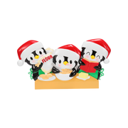 Penguin Baking Family of 3 Personalized Ornament