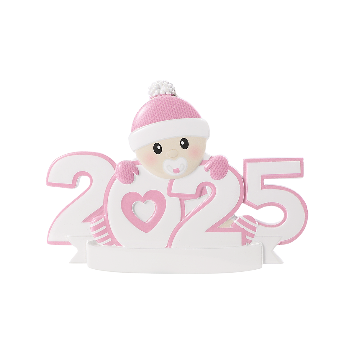 2025 Baby Girl Personalized Ornament