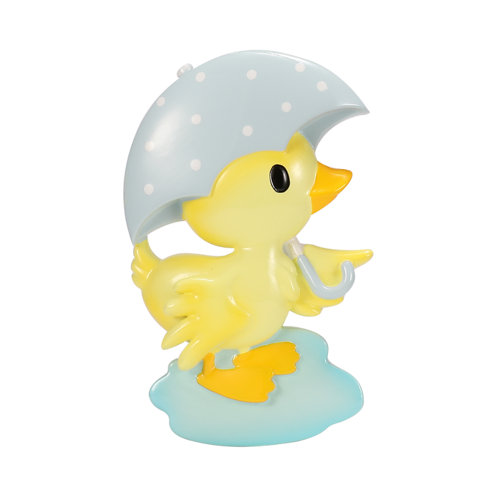 Cutesy Duck Boy Personalized Ornament