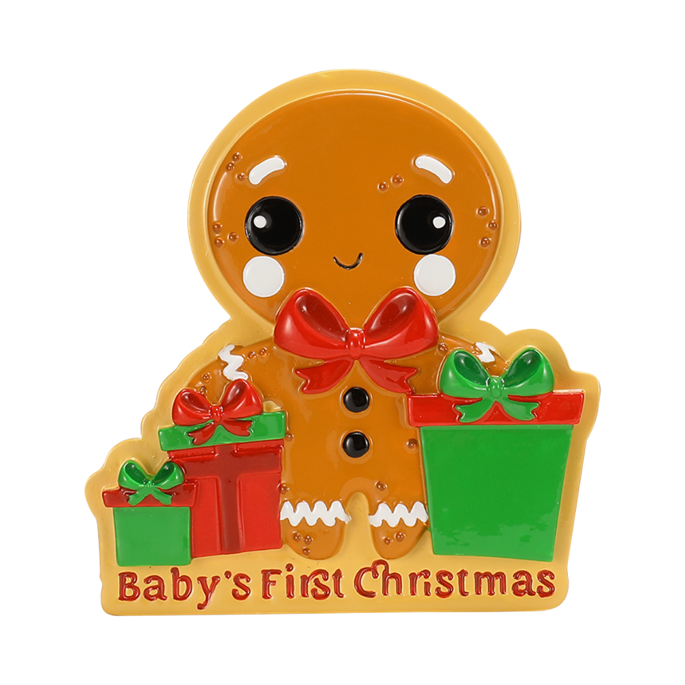 Gingerbread Baby Personalized Ornament