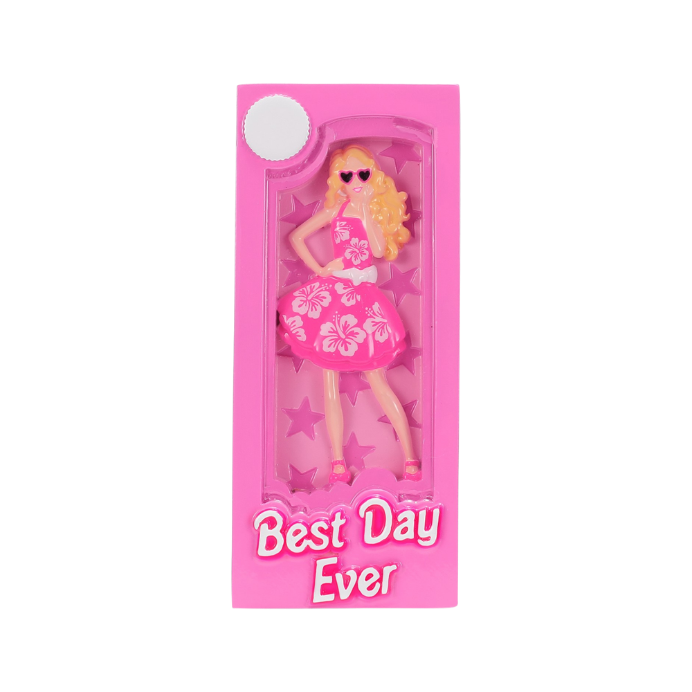 Pink Doll Box Personalized Ornament