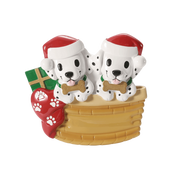 Puppy Family with Christmas Hats – Make more
