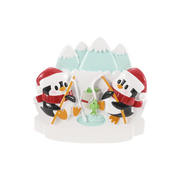 Artctic Ice Fishing/or ice skating -2 Ornament