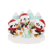 Artctic Ice Fishing/or ice skating -3 Personalized Ornament