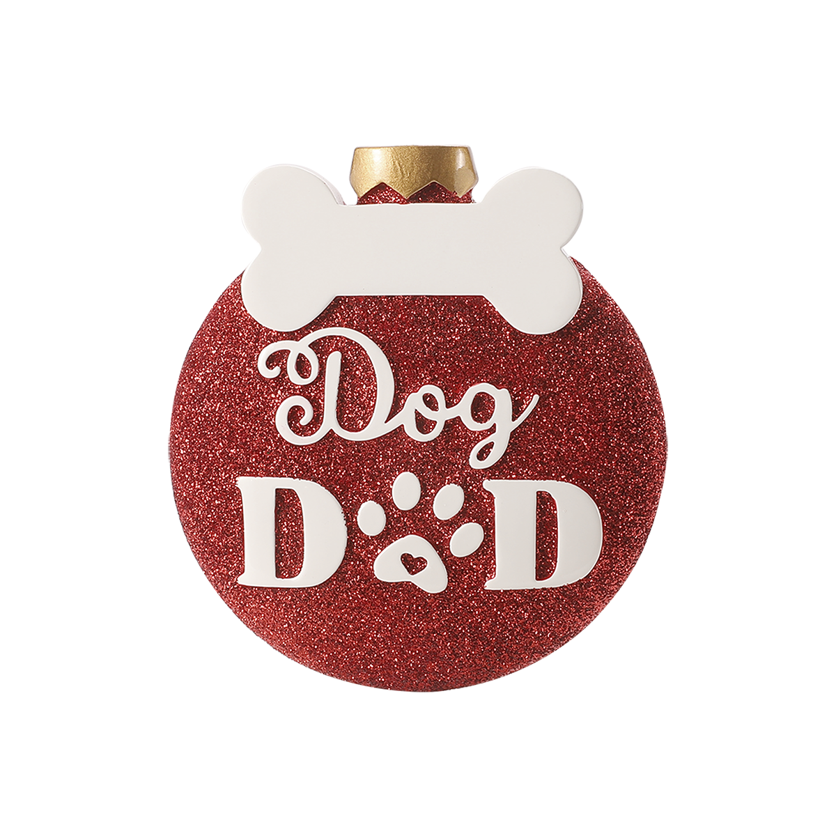Dog Dad Personalized Ornament