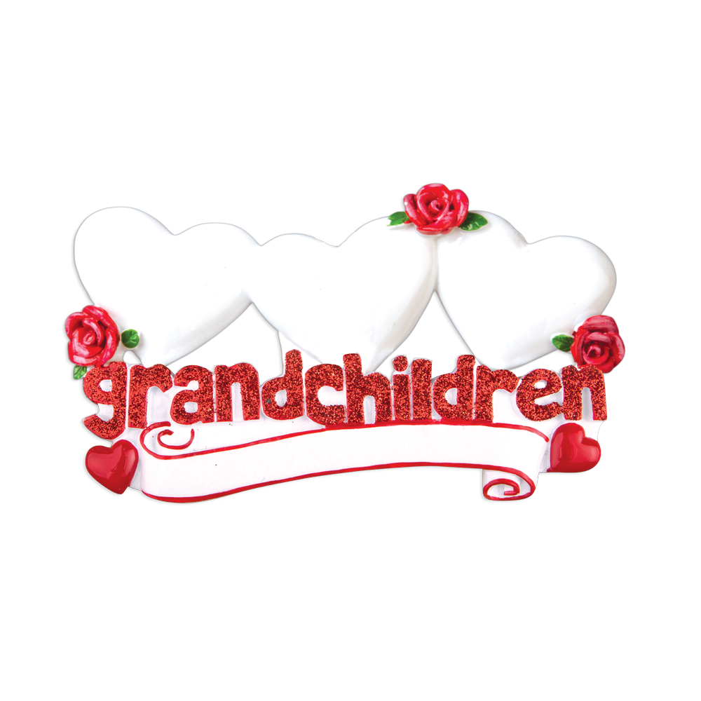Grandchildren of 3 Personalized Ornament