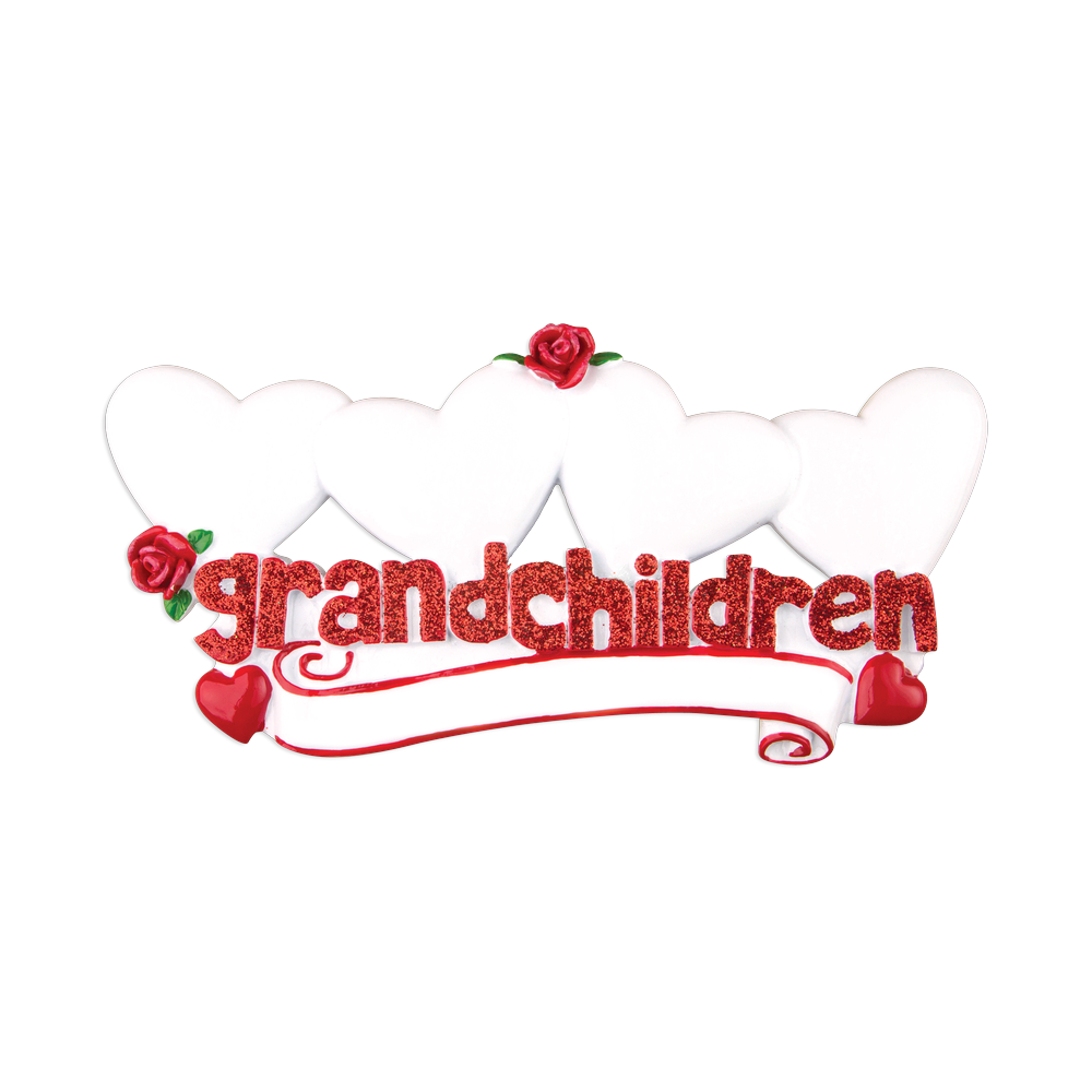 Grandchildren of 4 Personalized Ornament