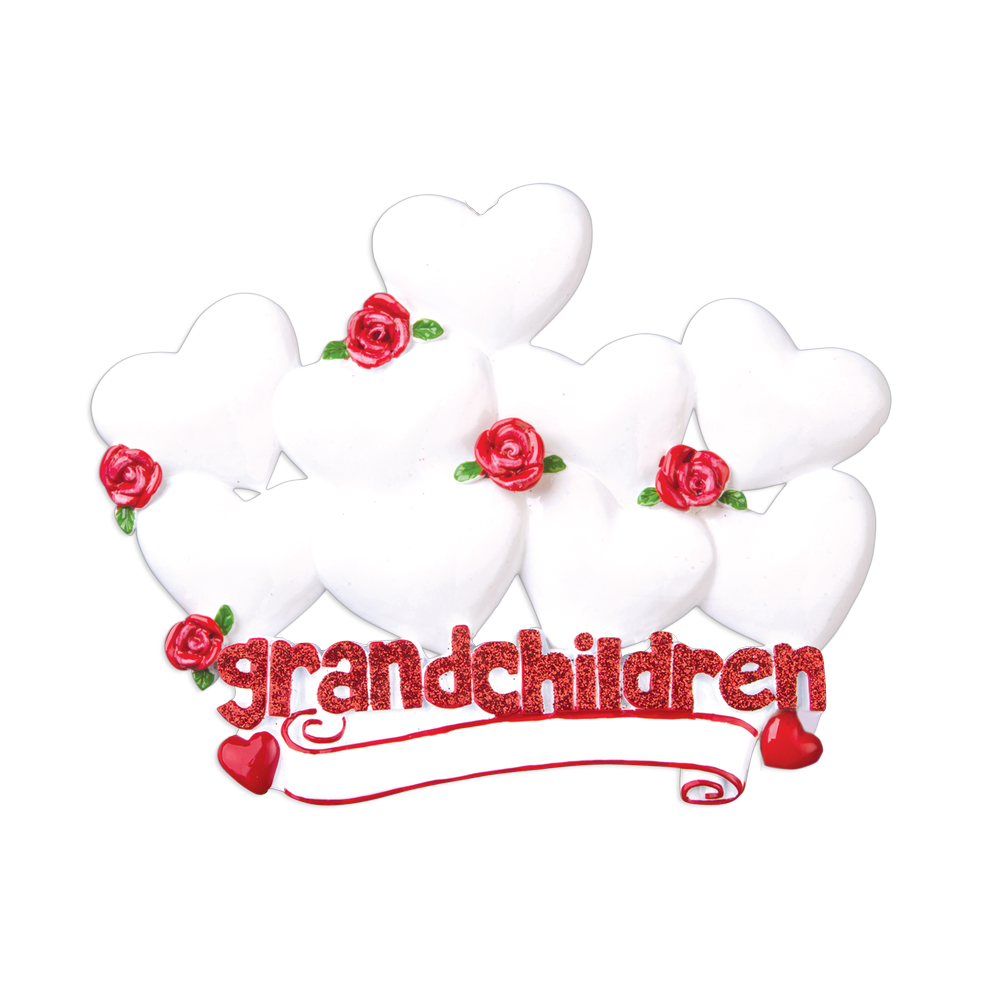 Grandchildren of 9 Personalized Ornament