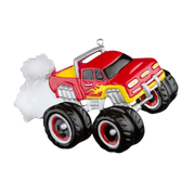 General Monster Truck Red Ornament