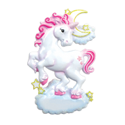 Unicorn Personalized Christmas Ornament