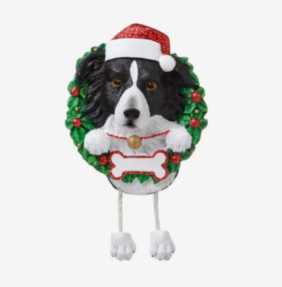 Border Collie (Pure Breed) Personalized Ornament