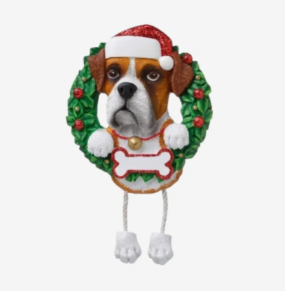 Boxer (Pure Breed) Personalized Ornament