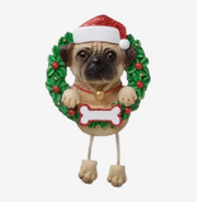 Pug (Pure Breed) Personalized Ornament