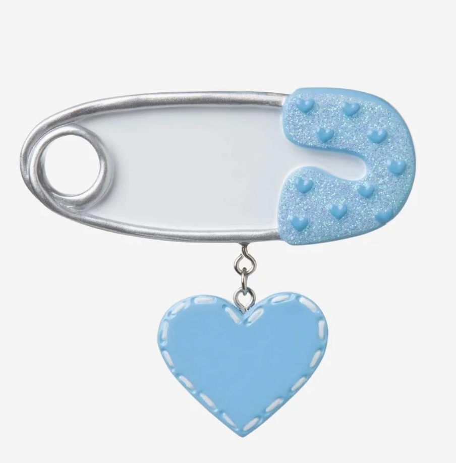 Safety Pin Boy Personalized Christmas