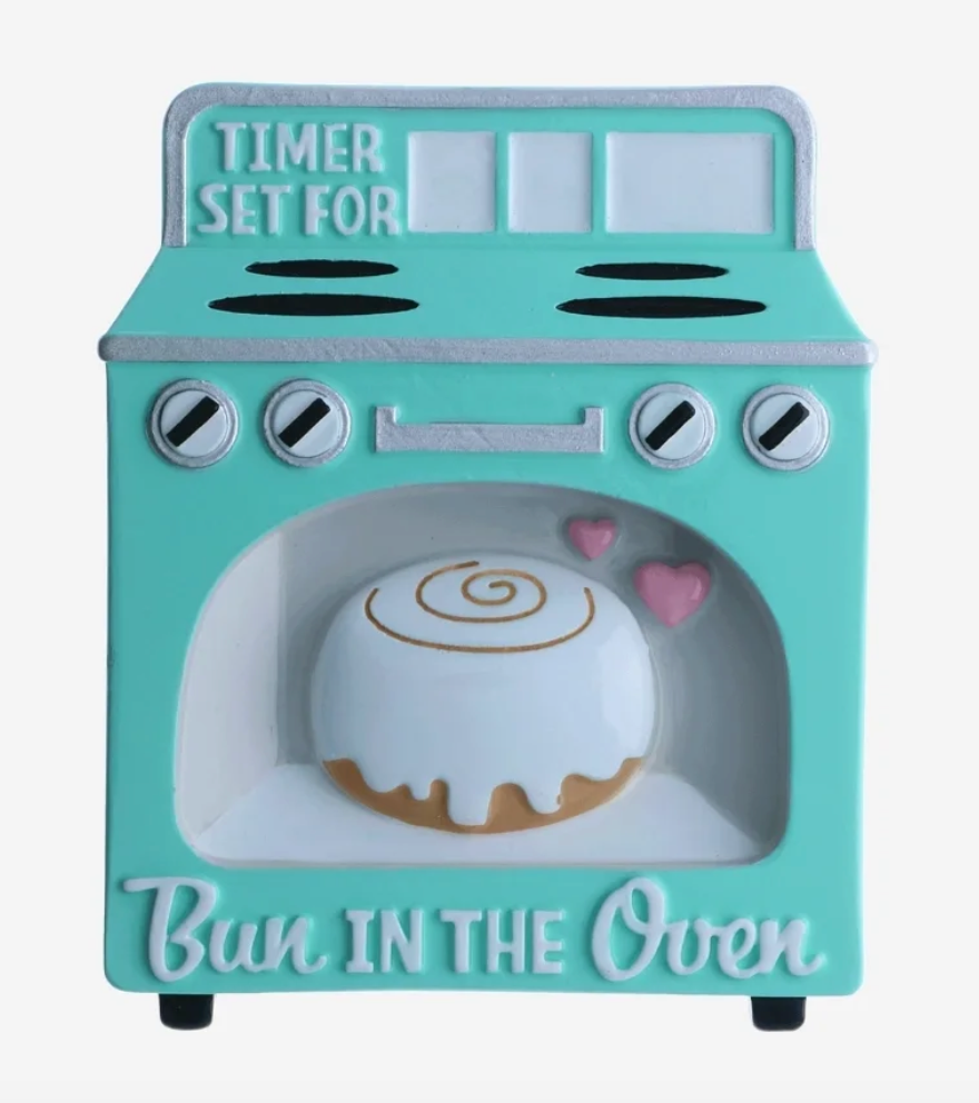 Bun in the Oven Personalized Ornament