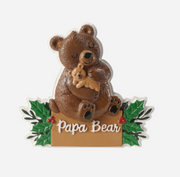 Papa Bear Personalized Ornament