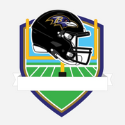 Baltimore Ravens Personalized Shield Ornament