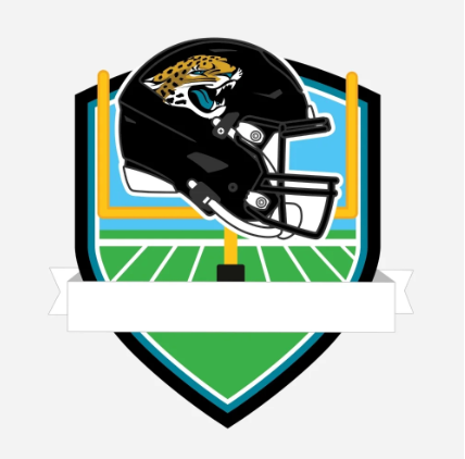 Jacksonville Jaguars Personalized Shield Ornament