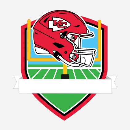 Kansas City Chiefs Personalized Shield Ornament