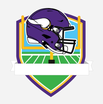 Minnesota Vikings Personalized Shield Ornament