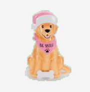 Promoted To Big Sister Dog Personalized  Ornament