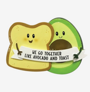 Avocado & Toast Couple Personalized Ornament