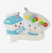 Cereal & Milk Personalized Christmas Ornament
