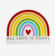 All Love is Equal Personalized Christmas Ornament