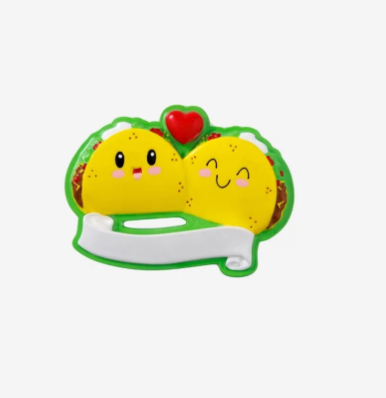 Taco Couple Personalized Ornament