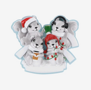 Mushroom (Family of 4) Personalized Ornament