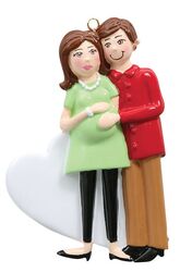 PREGNANT COUPLE-BROWN