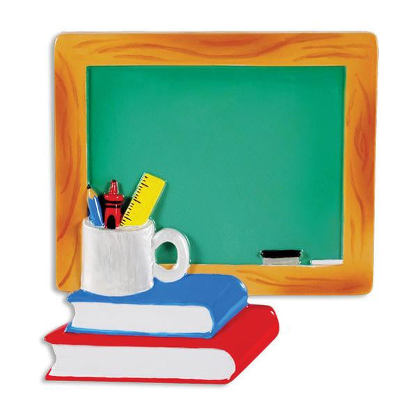 New Teacher Chalk Board Ornament