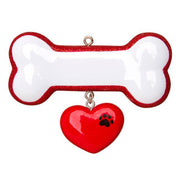 Dog Bone W/Ribbon Ornament