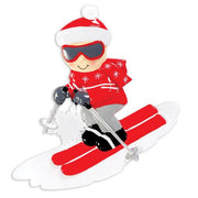 Snow Skier Ornament