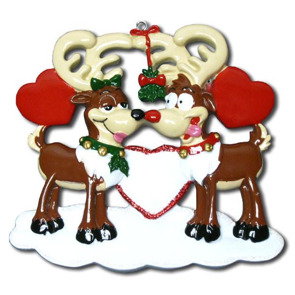 Reindeer Love  Ornament