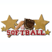 Softball Ornament
